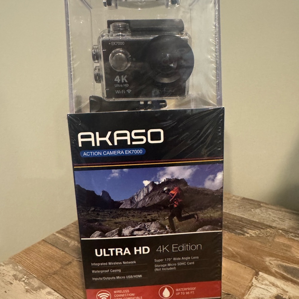 EK7000 4K Ultra HD Action Camera - Black